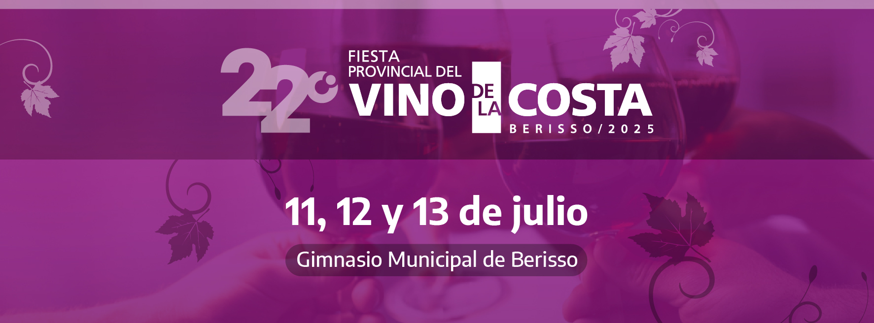 Falta poco para la 22° edición de la Fiesta del Vino de la Costa